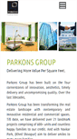 Mobile Screenshot of parkonsgroup.com